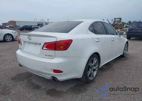 2009 Lexus Is 250 from USA, damaged, VIN JTHBK262595106255